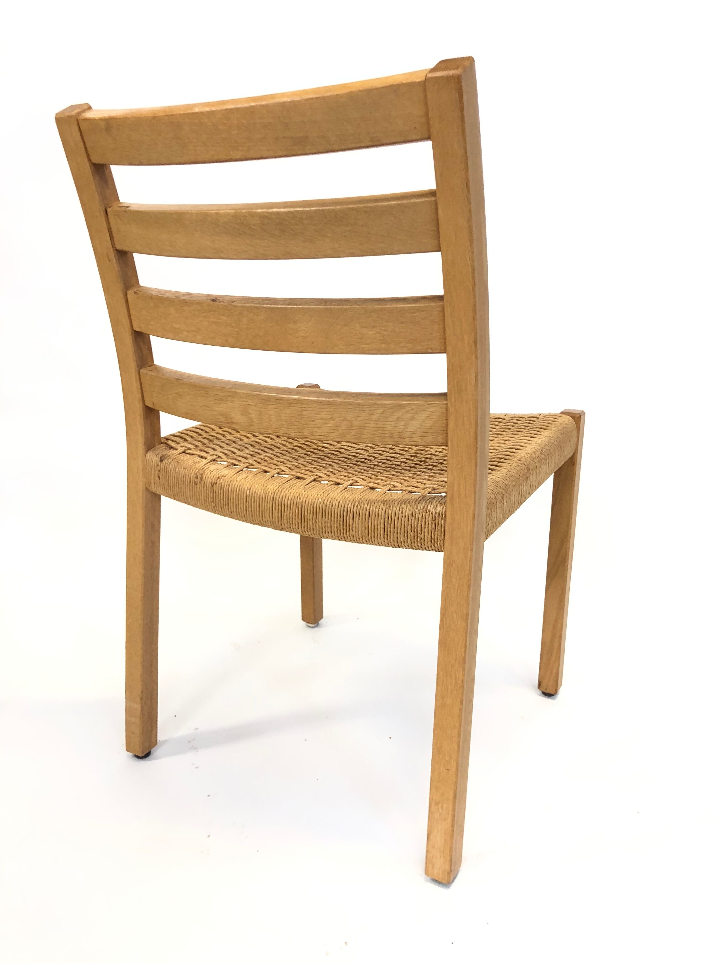 Vintage chair JL Muller M-belfabrik model No. 408 design 1960 Denmark