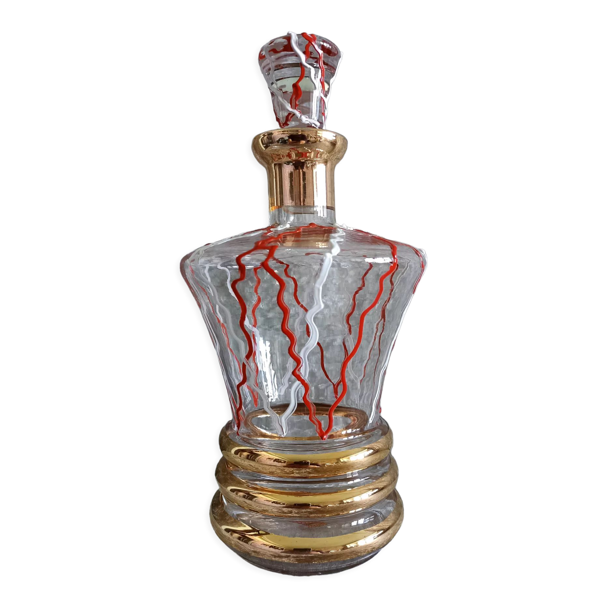 Liquor decanter from the Monaco glassworks