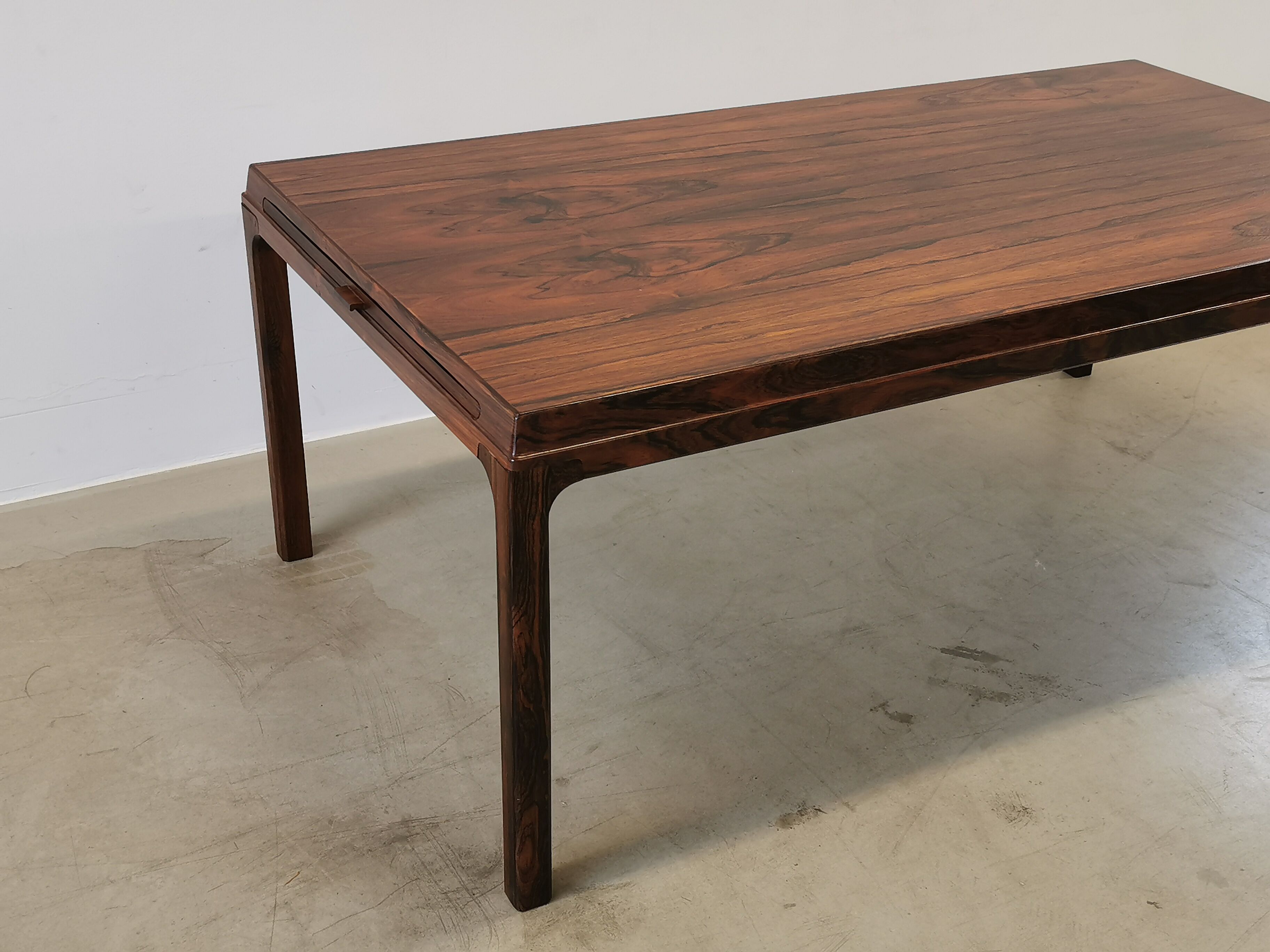 Scandinavian rosewood coffee table Johannes Andersen for Trensum