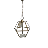 Brass lantern suspension