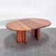 Glostrup solid pine, round / oval dining table, 1970s