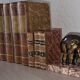Paire de serre livres art deco marbre