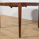 Mid-Century Round Rosewood Dining Table by Severin Hansen for Haslev Furnit
