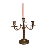 Antique chandelier in gilded brass