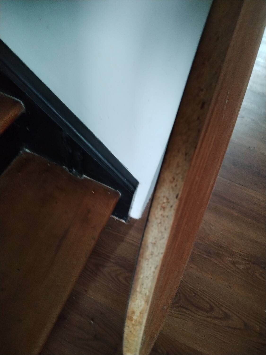 Teak tripod coffee table, 1970s