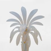 Iridescent Murano Glass Palm Tree Floor Lamp