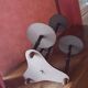 Antique wooden plant stand