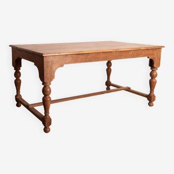 Wooden dining table