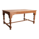 Wooden dining table