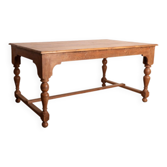 Wooden dining table