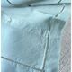 Antique Pure Yarn Dyed Linen Pillowcase in Lagoon Green