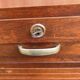Furniture binder with oak notary curtains