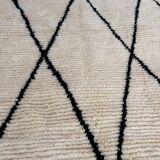 Handmade Moroccan rug, authentic Berber rug, 150/250cm.