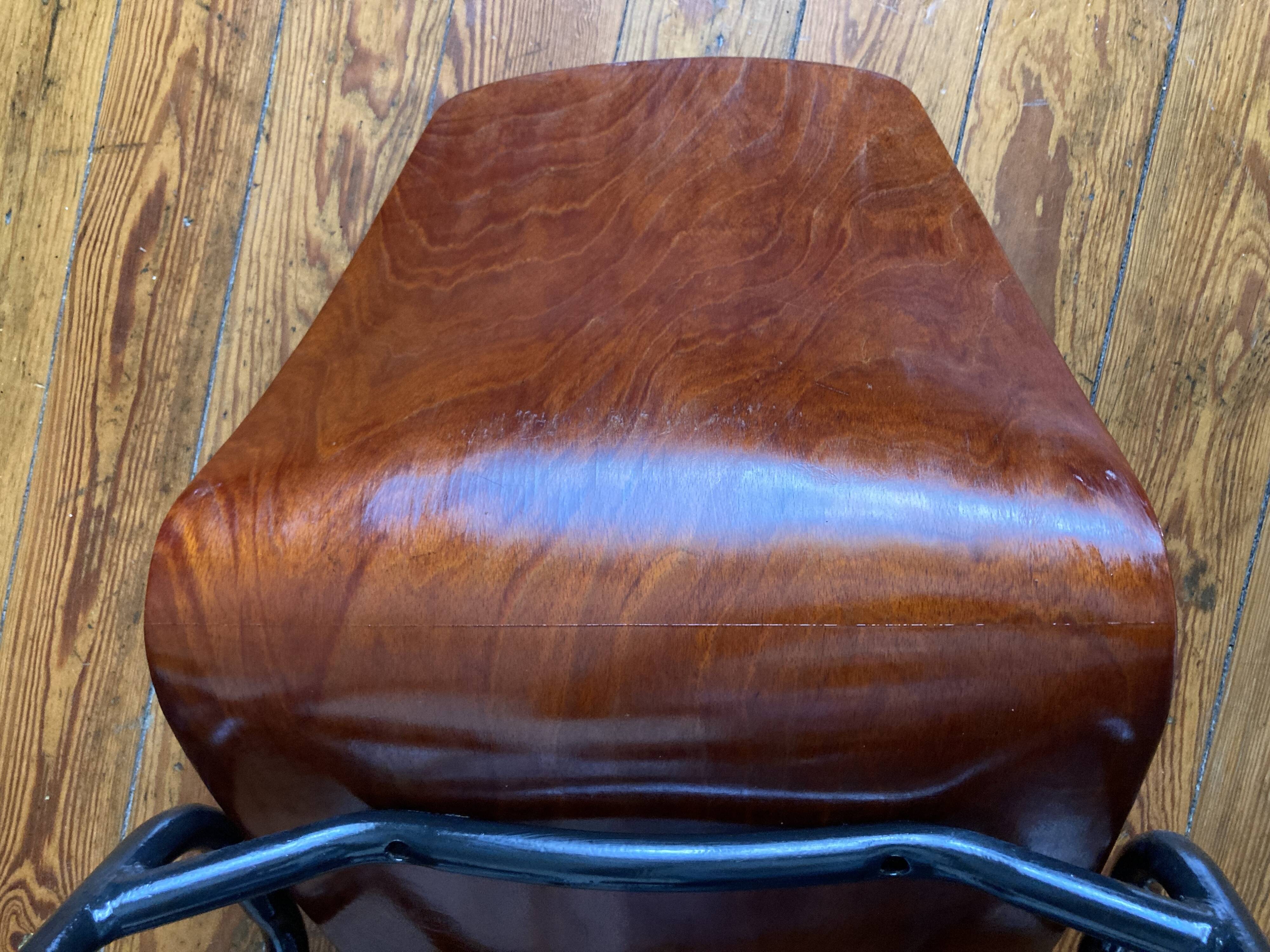 Set of 4 Pagholz Pagwood chairs 1960 – Restoration 2025