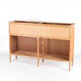 Rattan planter
