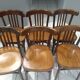 Suite of 6 Chairs of vintage Bistrot 1960