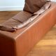 Sofa sofa leather leolux netherlands 1970s
