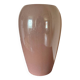Powder pink ceramic vase from the 80s