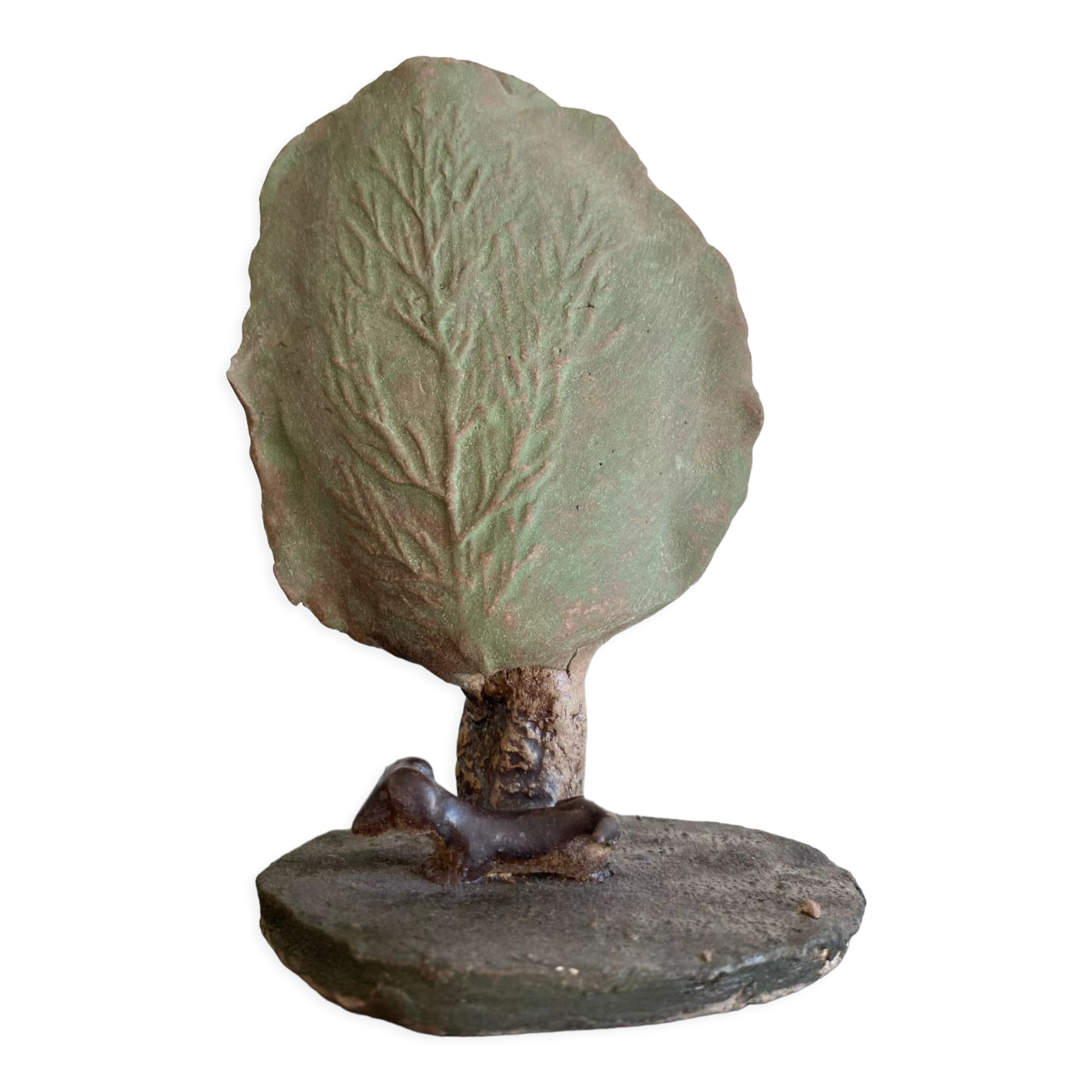 Soliflore terracotta tree and dog