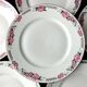6 Art Deco porcelain dinner plates