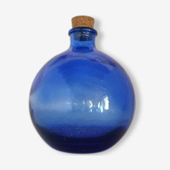 Blue flask