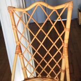 Louis Sognot rattan chair