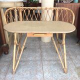 Rattan desk