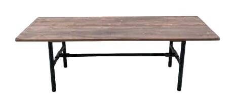 Vintage Scandinavian dining table in teak.