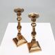French Candlesticks in Bronze, 1890s, Set of 2