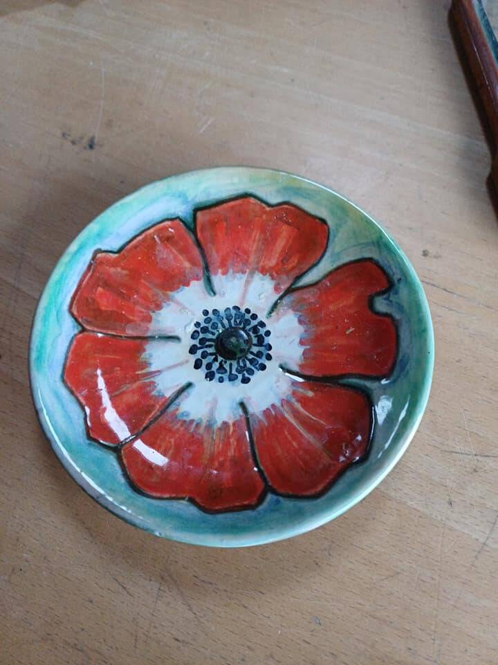 Beautiful vintage bowl signed