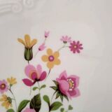 3 Gien Vintage 70 earthenware dishes, floral pattern