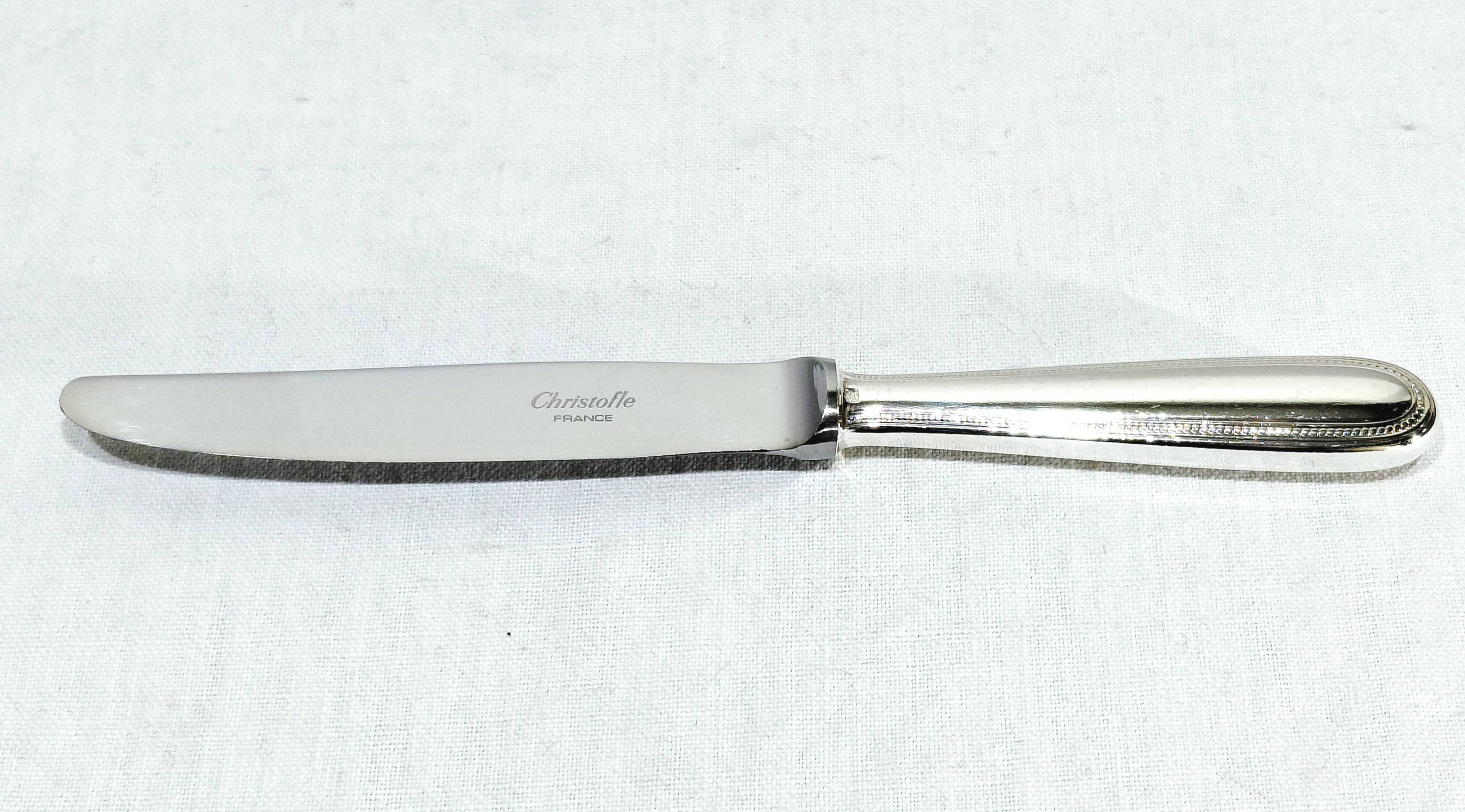 Christofle - Dessert Knives Pearls