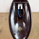 Vintage Midcentury Brown Bakelite Wall Light, 1950s