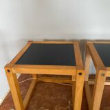 Pair of minimalist bedside tables