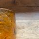 Bubble glass cup-verrerie Biot-70s