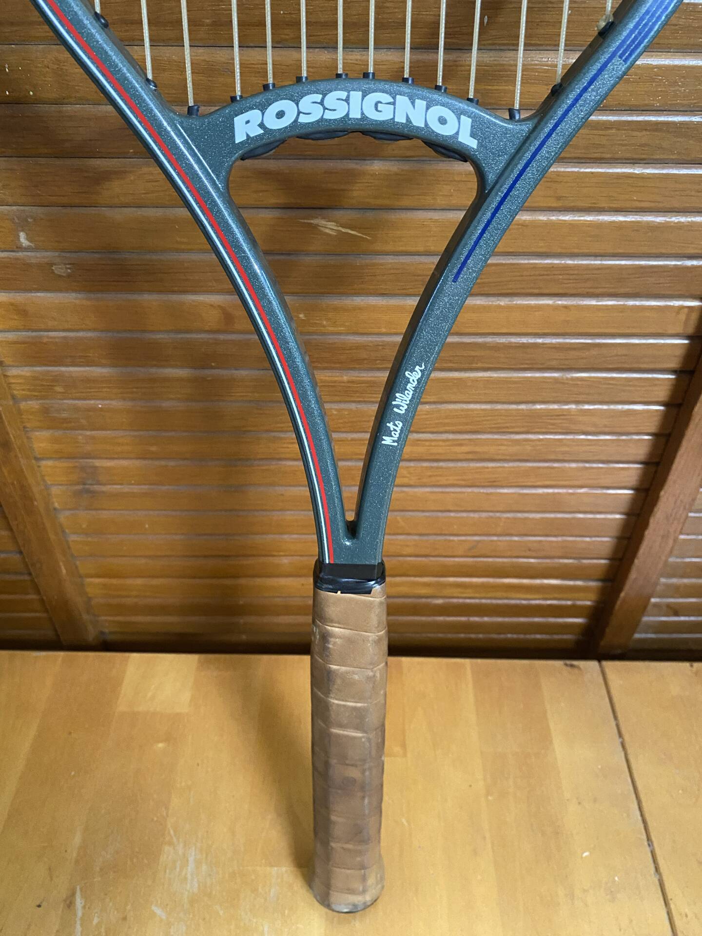 Vintage rossignol f200 carbon tennis racket + sports cover