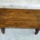 Solid wood farmhouse table