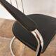 Chaises de bureau arrben italie années 70 chrome