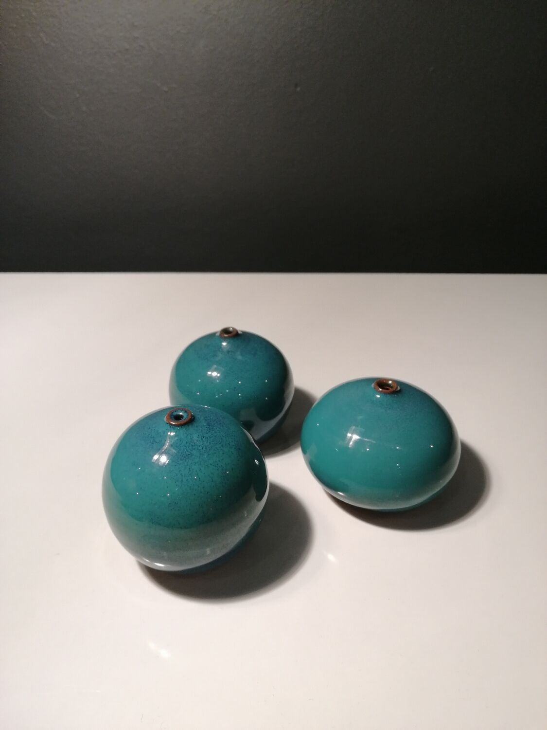 Soliflores vases by ceramist Antonio Lampecco