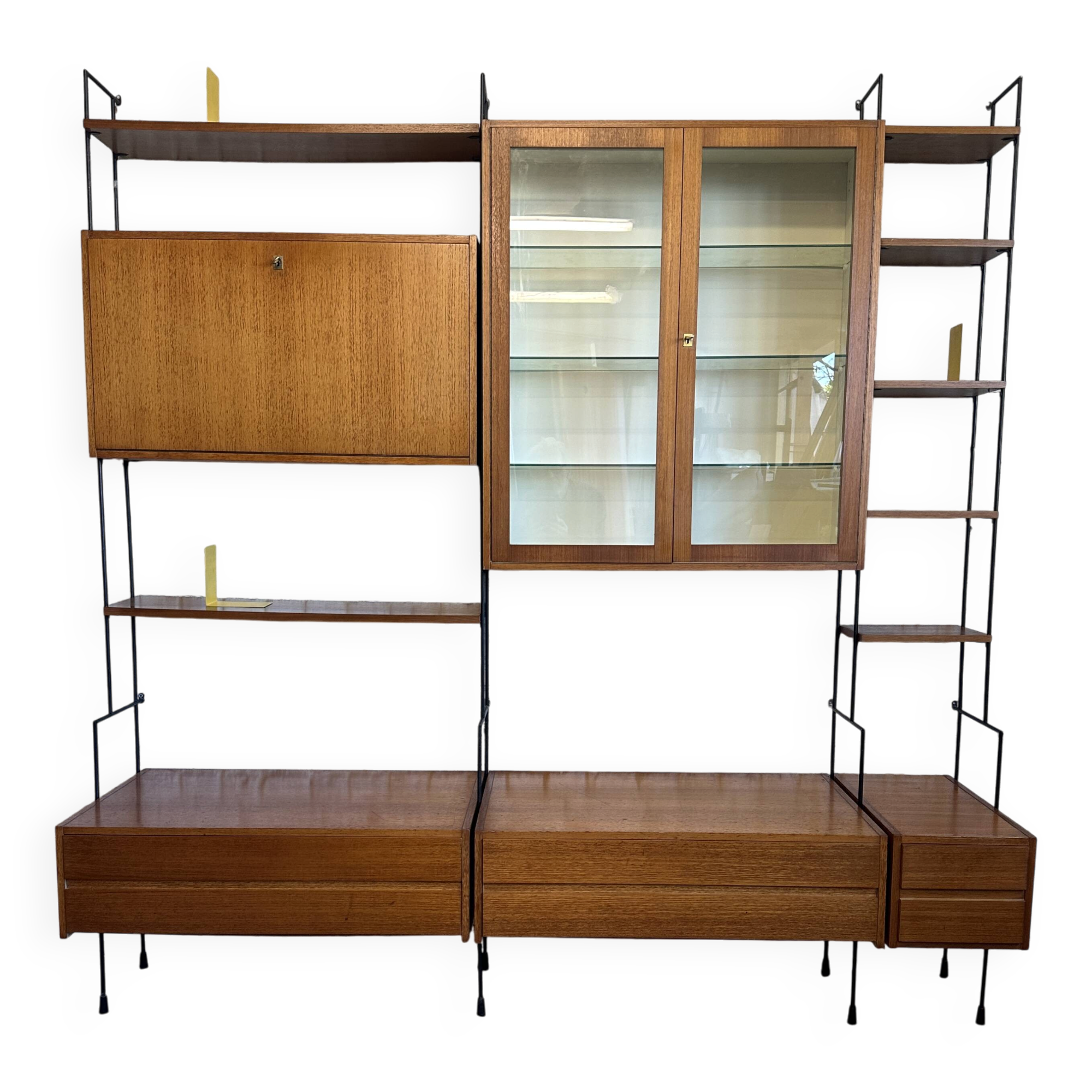 Bookcase DDR Omnia 1960 vintage