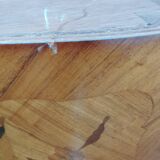 Old louis xv style marquetry chest of drawers