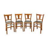 4 chaises bistrot Luterma