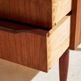 Restored teak dresser