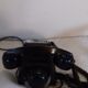 Black bakelite telephone