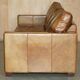 Three-seater leather sofa Viscount William Halo Timothy Oulton