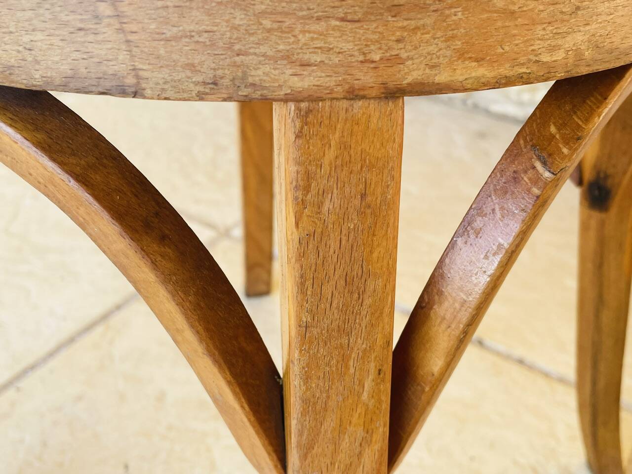 Model 92 Vintage Stool by Baumann, 1950s