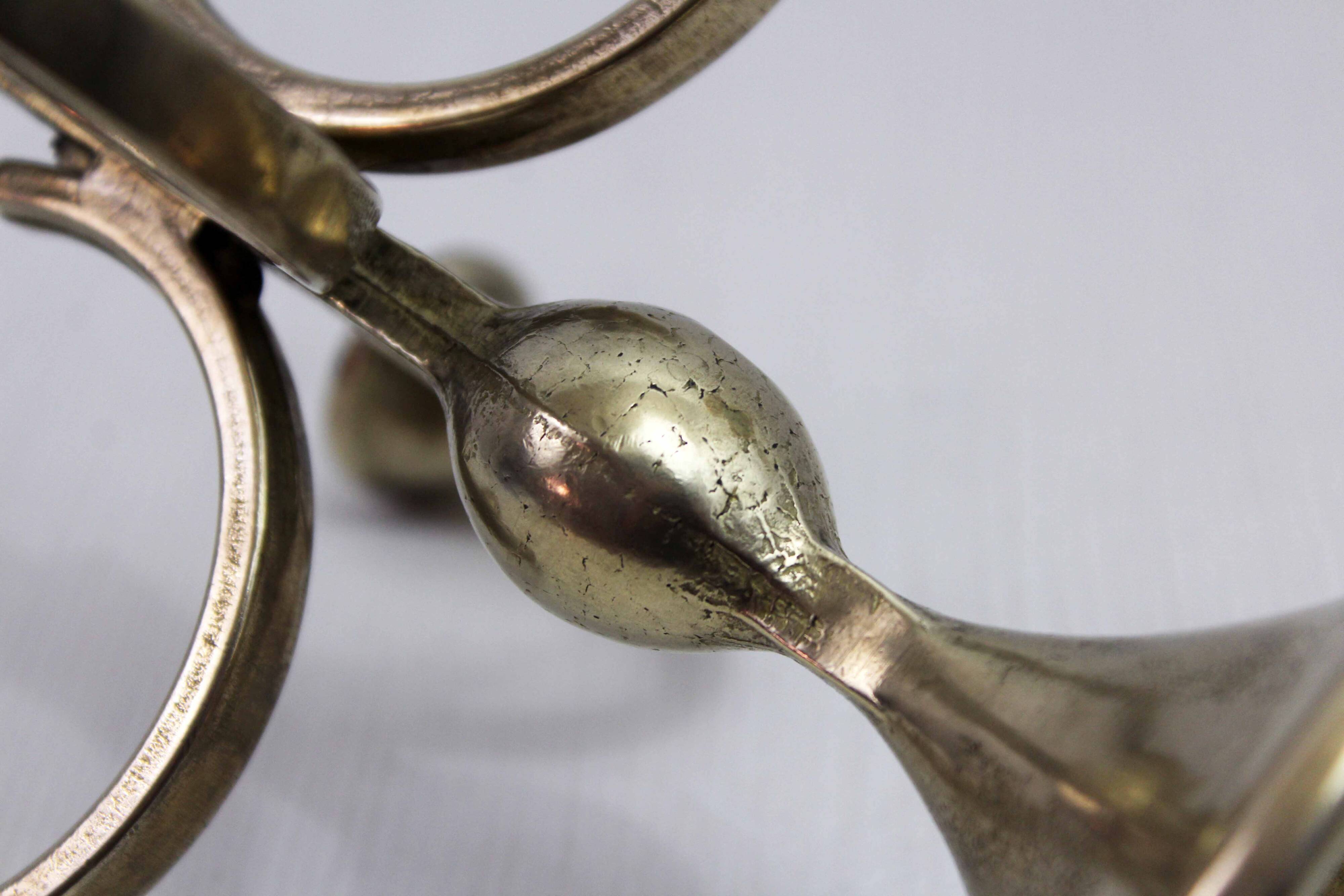 5-light bronze candlestick, 1960