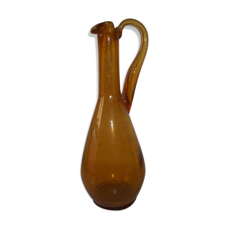 Bubble glass pitcher