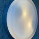 Vintage frosted glass wall or ceiling light