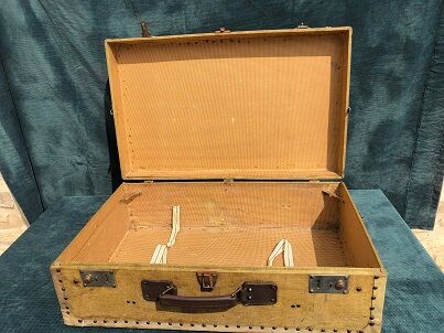 Vintage antique suitcase
